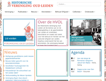 Tablet Screenshot of oudleiden.nl